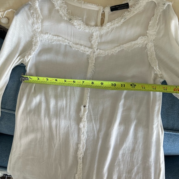 Zara white blouse - Picture 10 of 10
